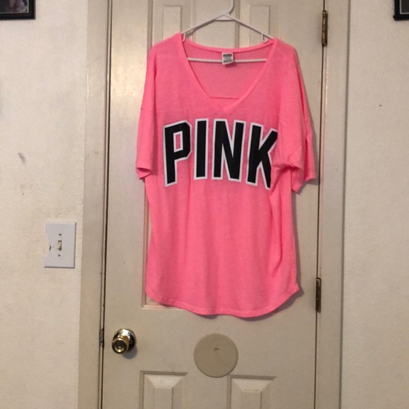 PINK Victoria's Secret Tops - Pink shirt